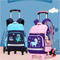 Mochila Escolar con Carrito Desmontable para Primaria