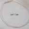 Collar Adjustment Chain 18K Dorado Necklace Sleeve Chain Empty Holder DIY Accessories Yellow
