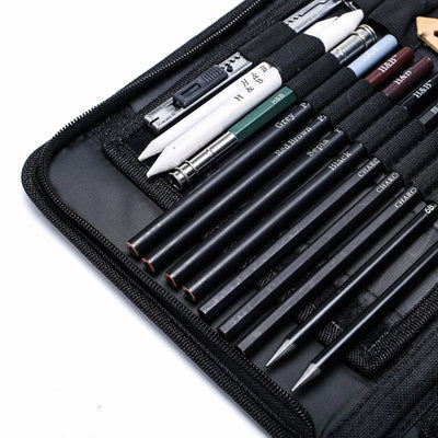 Set de 72 Lápices de Colores Profesionales con Carboncillos y Pinceles para Dibujo Artístico - Image 20