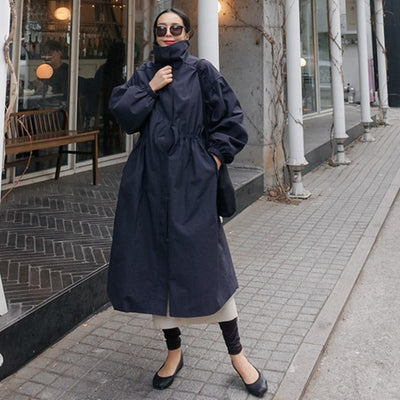 Chaqueta Cortaviento Suelta Otoñal para Mujer - Diseño Ligero y Versátil - Image 8