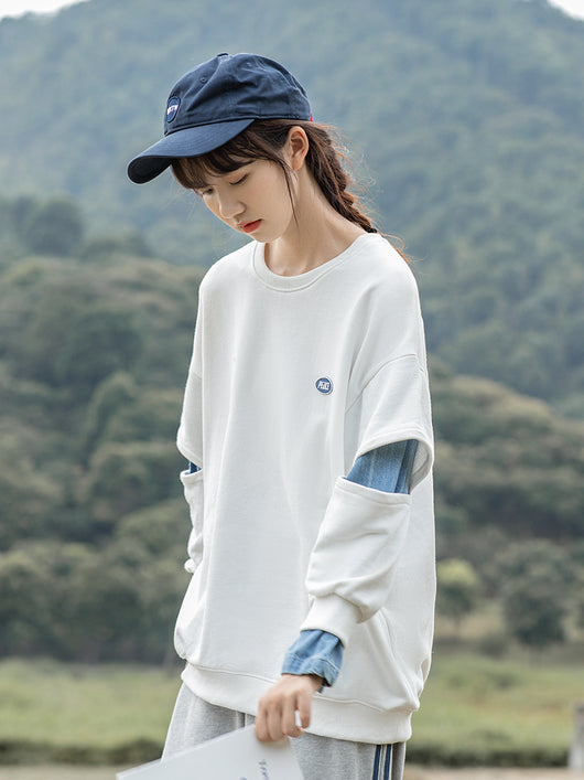 Sudadera Coreana Suelta con Capucha y Cuello Redondo - Primavera - Image 4