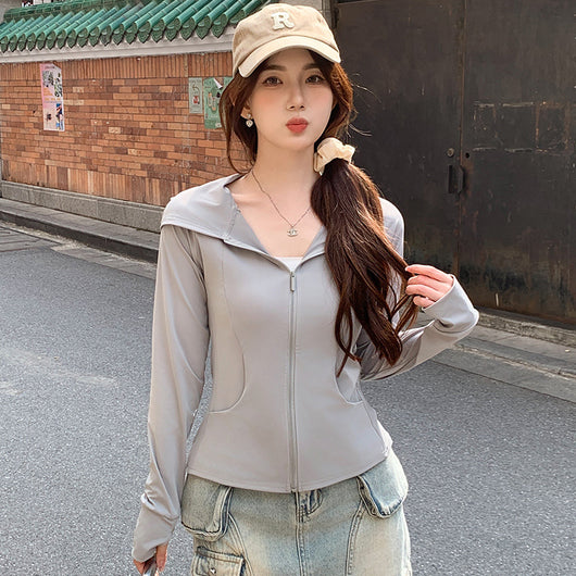 Ropa de Protección Solar Ice Silk con Bolsillo para Verano y Actividades Al Aire Libre - Image 6