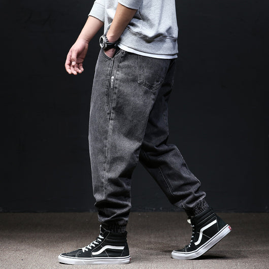 Pantalones Jeans Harem Sueltos para Hombre Fallwinter - Image 5