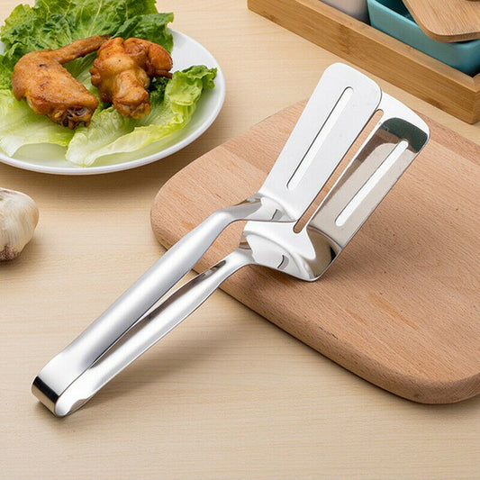 Pinza de Acero Inoxidable para Carnes y Alimentos BBQ