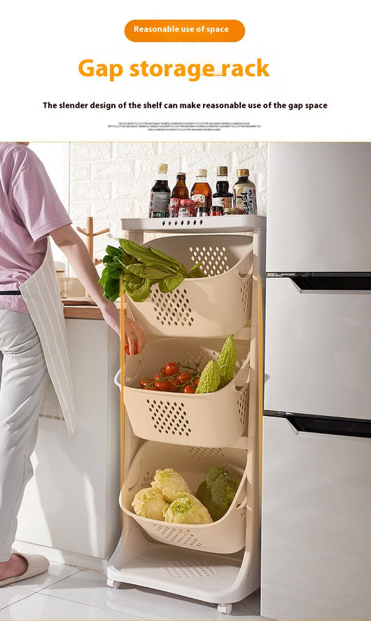 Organizador de Vegetales y Frutas para Cocina - Canasta de Almacenamiento - Image 10