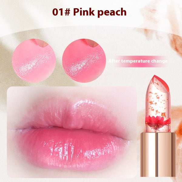 Labial Jelly Cambia Color con Flor - Hidratante y Nutritivo - Image 6