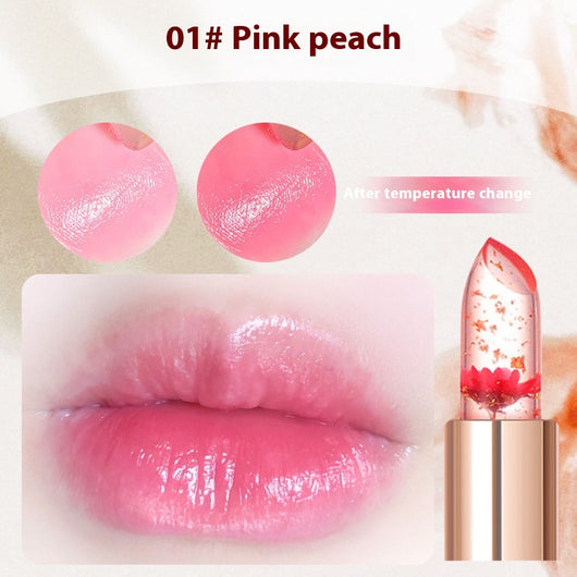 Labial Jelly Cambia Color con Flor - Hidratante y Nutritivo - Image 6