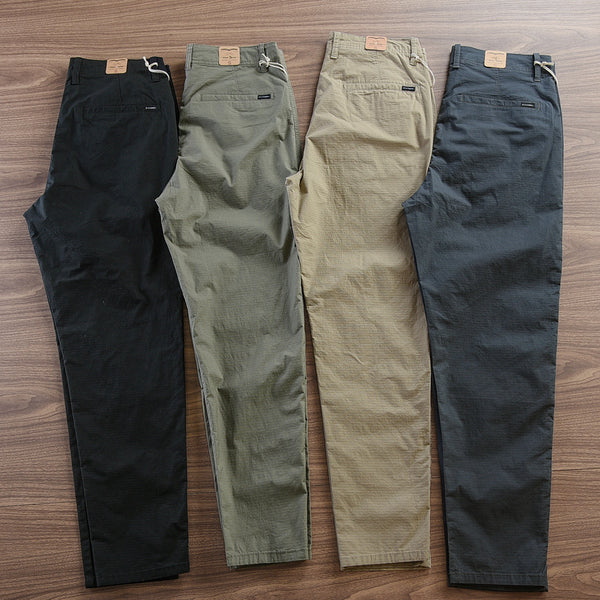 Pantalones Largos Slim Transpirables para Hombre - Comodidad Estival