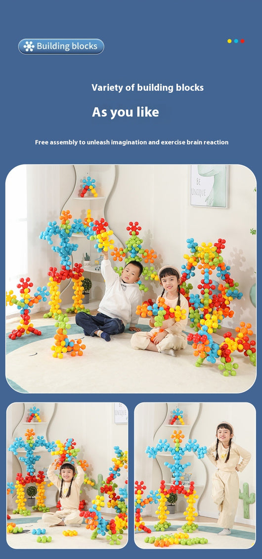Bloques de Construcción Flor de Cerezo Gigantes para Educación Infantil - Image 15
