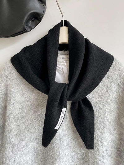 Bufanda Triangular Versátil Tejida para Mujer - Abrigo Cálido Multiusos - Image 11