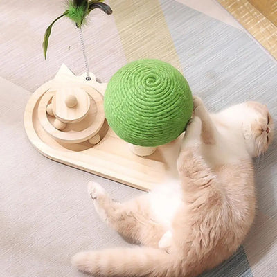 Torre Rascador para Gatos con Cuerda Sisal y Forma de Hongo - Image 17