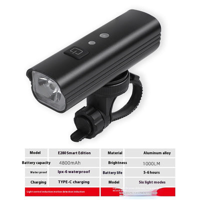 Faro Delantero USB Recargable para Bicicleta - Kit Completo de Iluminación - Image 3