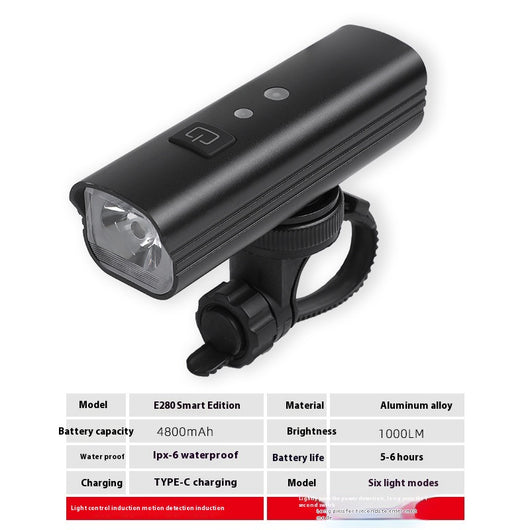 Faro Delantero USB Recargable para Bicicleta - Kit Completo de Iluminación - Image 3