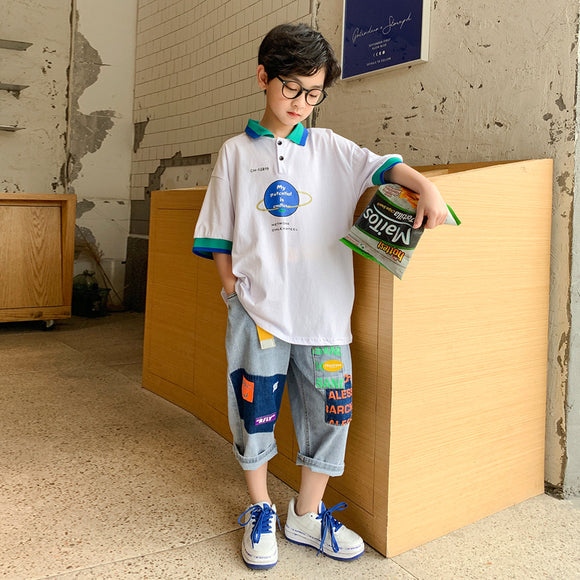 Trajes Cortos de Verano para Niños - Ropa Elegante y Fresca