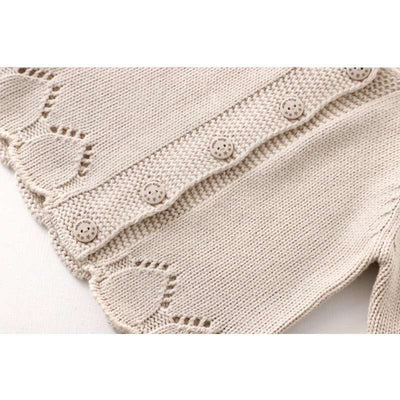 Cardigan Tejido Primavera Otoño para Niñas 1-3 Años - Image 11
