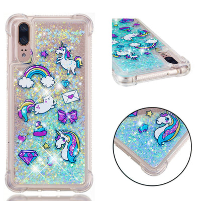 Funda TPU con Purpurina Fluida Transparente - Image 15