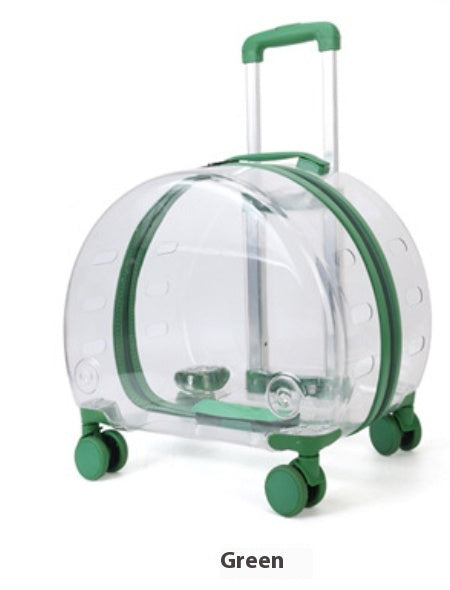 Mochila Transportadora Transparente para Gatos y Mascotas Pequeñas - Image 8