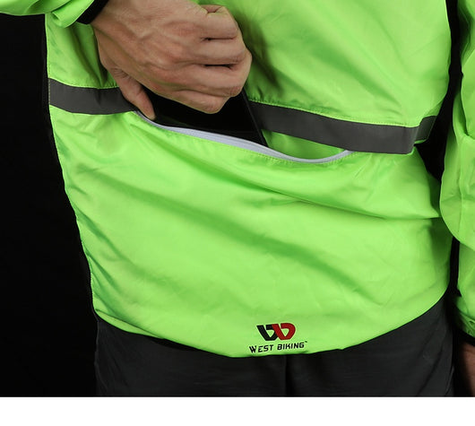 Chaqueta Reflectante Transpirable para Ciclismo de Montaña - Image 10
