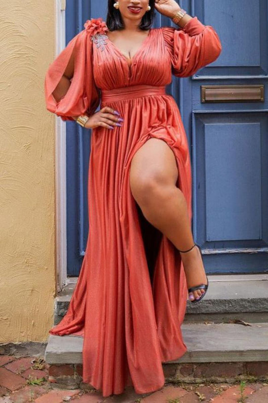 Vestido Ejecutivo Talla Grande para Mujer - Estilo Europeo y Americano