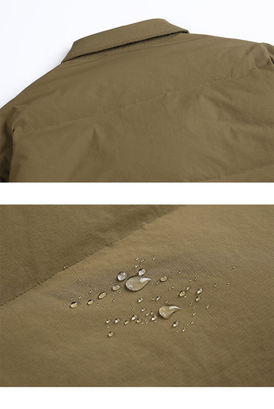 Chaqueta Acolchada Impermeable Ligera para Hombre - Image 14