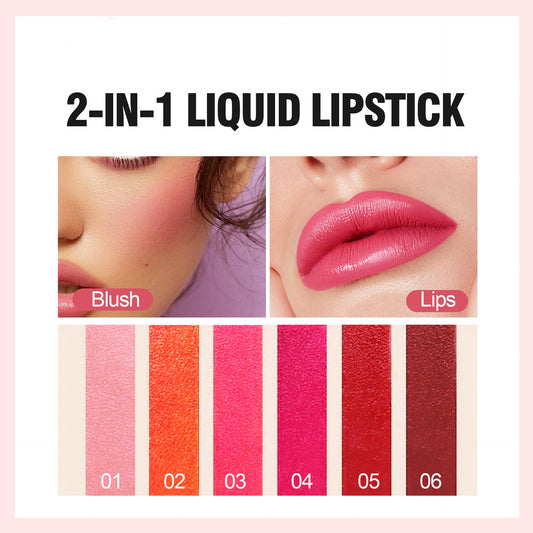 Labial Tinte Mate de Larga Duración - Brillo Labial Resistente al Agua - Image 2