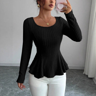 Blusa Manga Larga con Espalda Abierta Elegante - Image 4