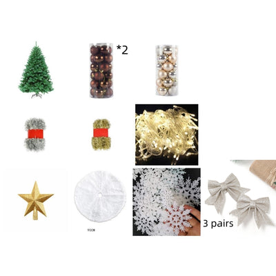 Árbol de Navidad Miniatura Decorativo de Escritorio - Image 15