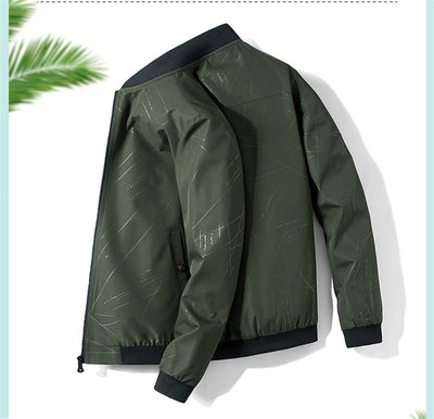 Chaqueta Deportiva Cuello Elevado Estilo Beisbolero - Image 6