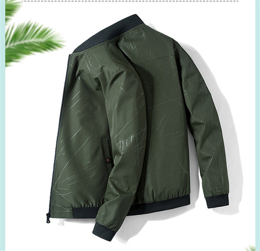 Chaqueta Deportiva Cuello Elevado Estilo Beisbolero - Image 6