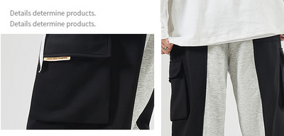 Pantalón Capri Talla Grande con Bolsillos Múltiples y Cordón Ajustable - Image 9