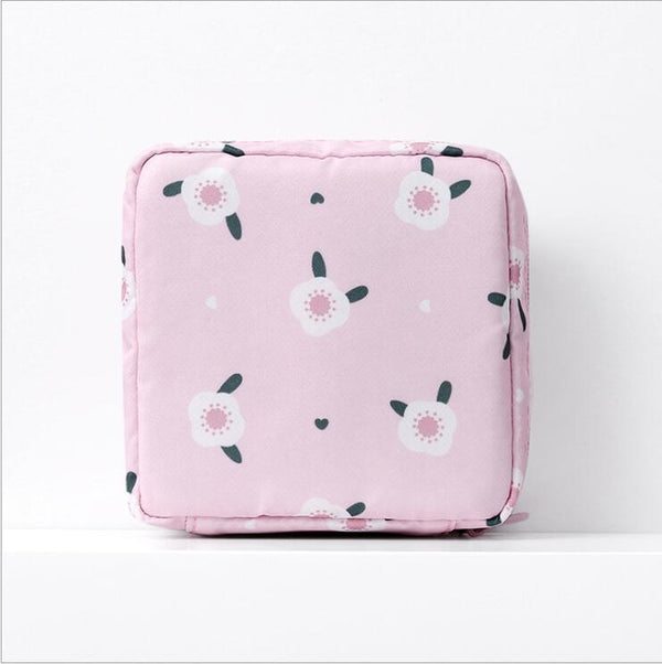 Organizador Portátil para Productos de Higiene Femenina