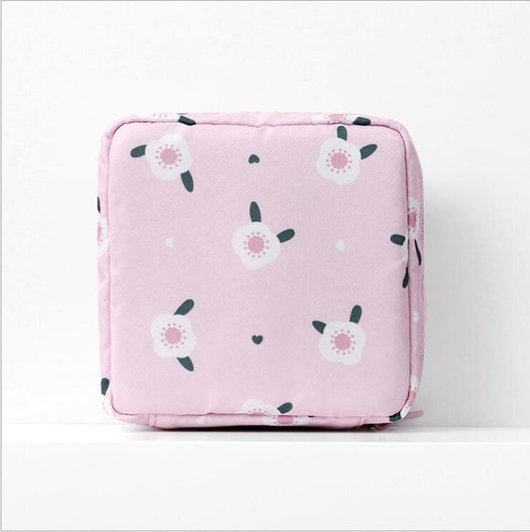 Organizador Portátil para Productos de Higiene Femenina