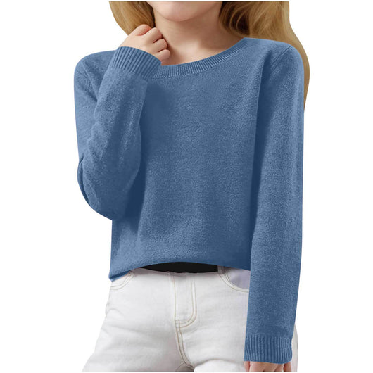 Suéter Cuello Redondo Versátil para Otoño e Invierno - Image 5