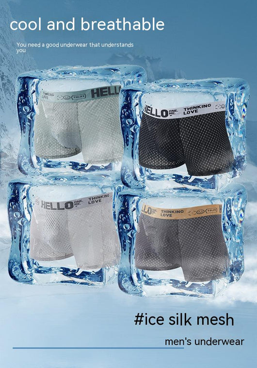 Bóxers de Malla Transpirable Ice Silk - Frescura y Comodidad Total - Image 15