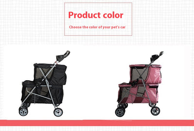 Carrito Plegable Ultraligero para Mascotas Pequeñas - Image 11