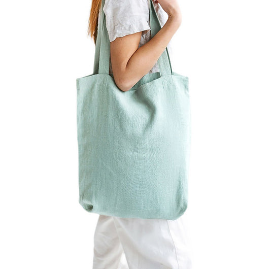 Bolsa de Compras Grande Ecológica Verde - Image 9