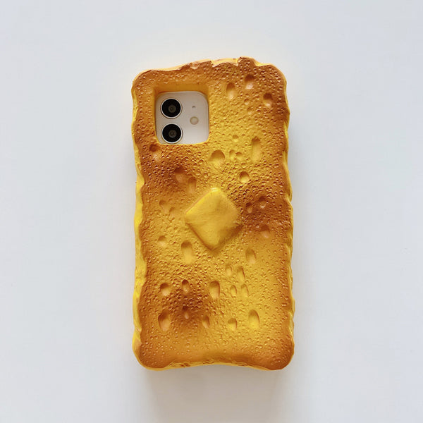 Funda de Silicona para iPhone 11 Diseño Pan Tostado