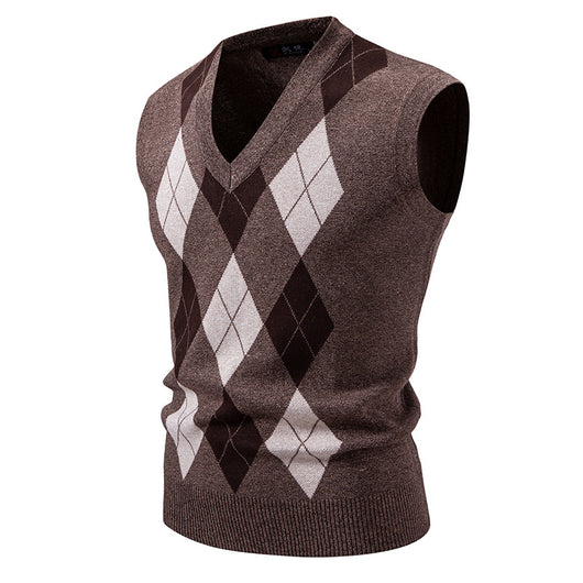 Suéter Pullover Cuadros Casual para Hombre - Image 14