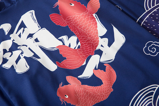 Camisa Kimono Koi Manga Tres Cuartos - Image 10