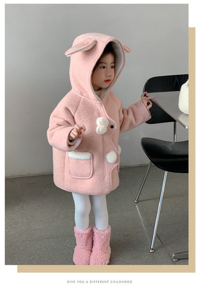 Abrigo de Invierno para Niña Estilo Western con Forro Polar y Lana - Image 13