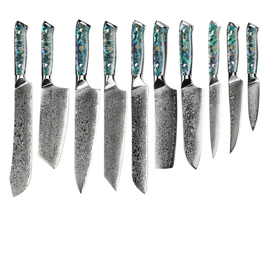 Cuchillo de Chef Damasco G10 de 67 Capas - Image 12
