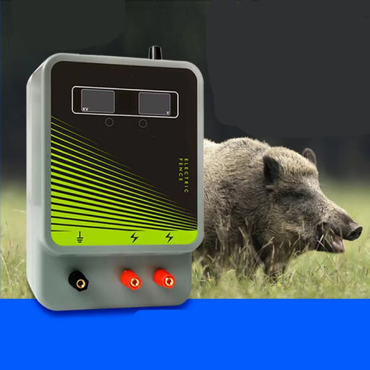 Amplificador de Energía para Cerco Eléctrico con Pantalla Dual