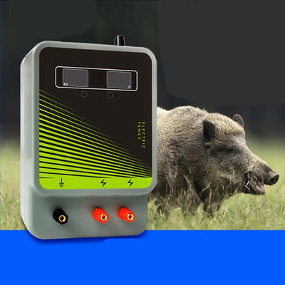 Amplificador de Energía para Cerco Eléctrico con Pantalla Dual