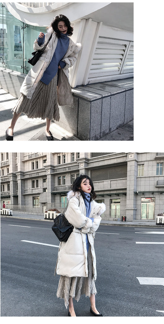 Falda Tejida Irregular Cintura Alta Midi para Mujer - Image 12