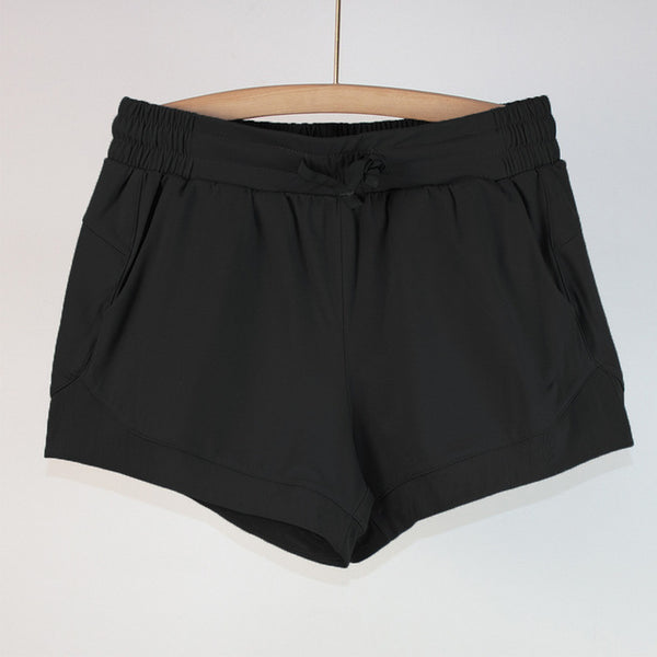 Shorts de Yoga Ashtanga para Mujer con Malla y Parches de Verano