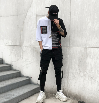 Pantalones Casuales Harlan Wei con Detalles de Cinta - Image 17