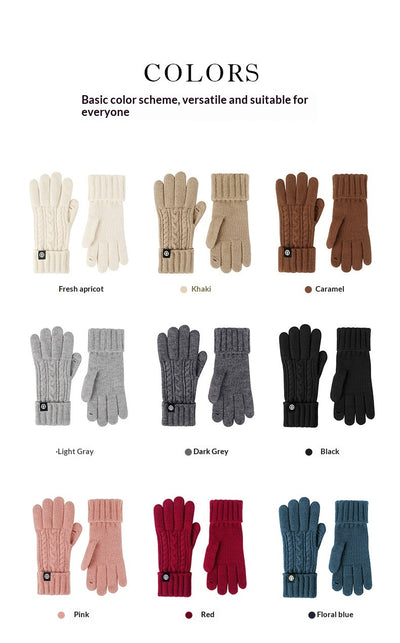 Guantes Tejidos para Ciclismo de Invierno - Image 25