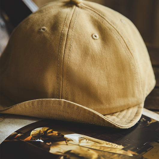 Gorra Denim Retro Clásica de Ala Corta - Image 6