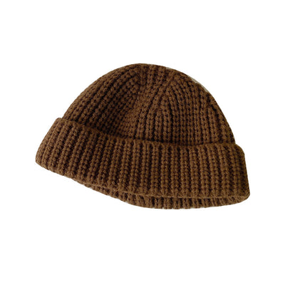Gorro Infantil de Lana Tejida Otoño Invierno - Diseño Cáscara de Melón - Image 5