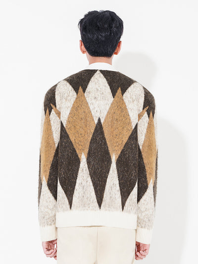 Suéter de Lana Holgado y Moderno para Hombre - Image 3